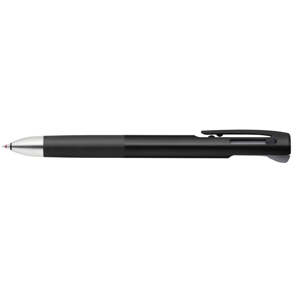 Golyóstoll multifunkciós 0,7 mm, kétszínű + Nyomósirón 0,5 mm, fekete tolltest, Zebra bLen 2+1