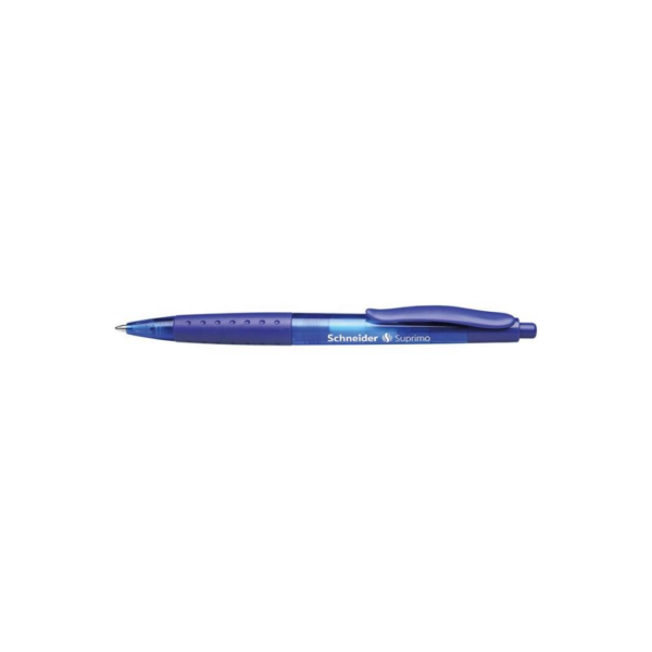 Golyóstoll nyomógombos 0,5mm Schneider Suprimo írásszín kék