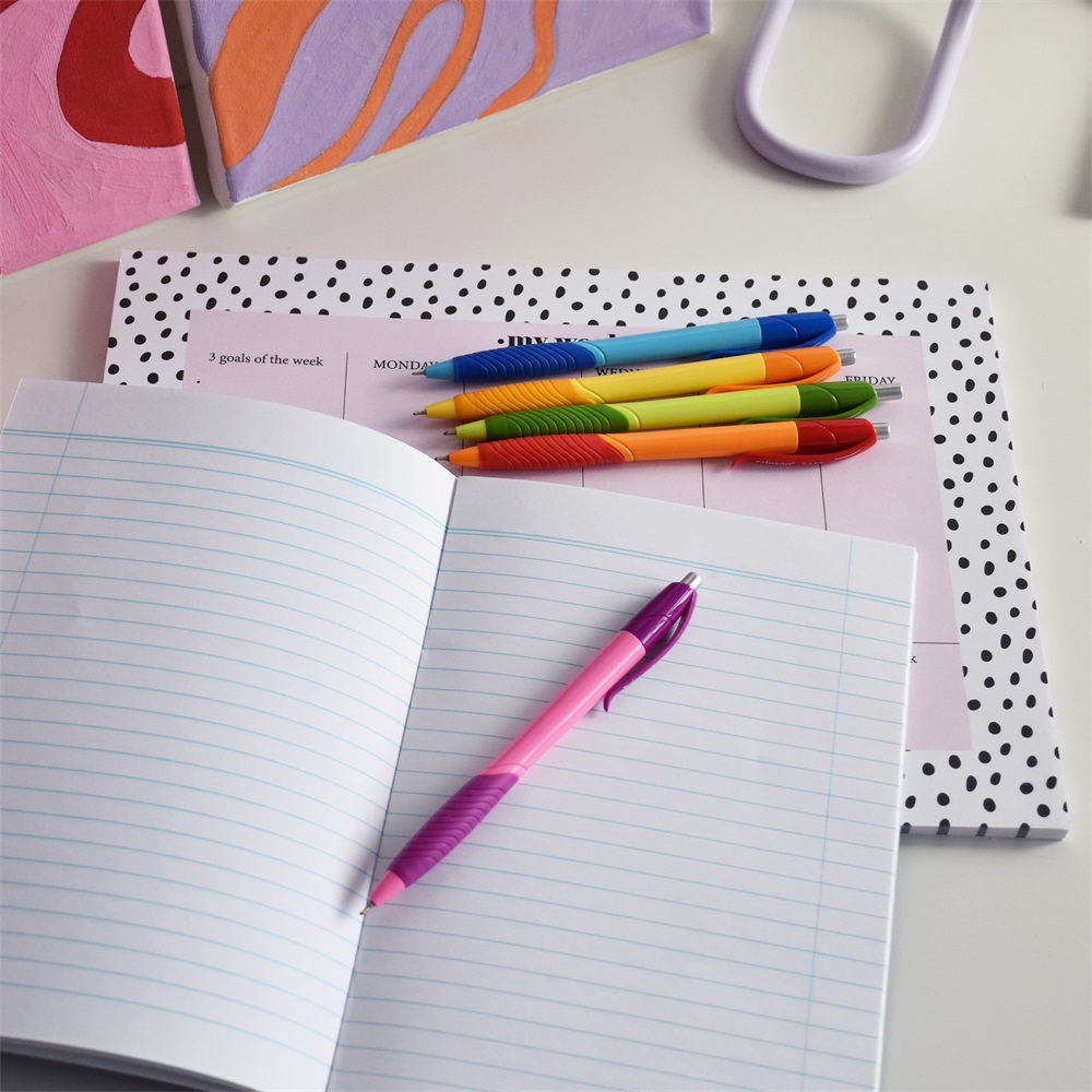 Golyóstoll nyomógombos 0,7mm Vinson 8501 vegyes test displ 36 db/display - Image 3