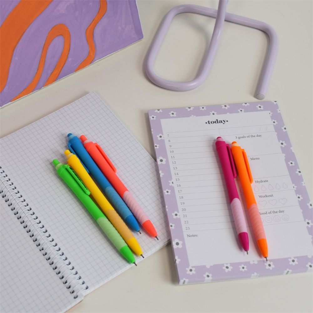 Golyóstoll nyomógombos 0,7mm Vinson Fashion C4 vegyes displ 36 db - Image 3