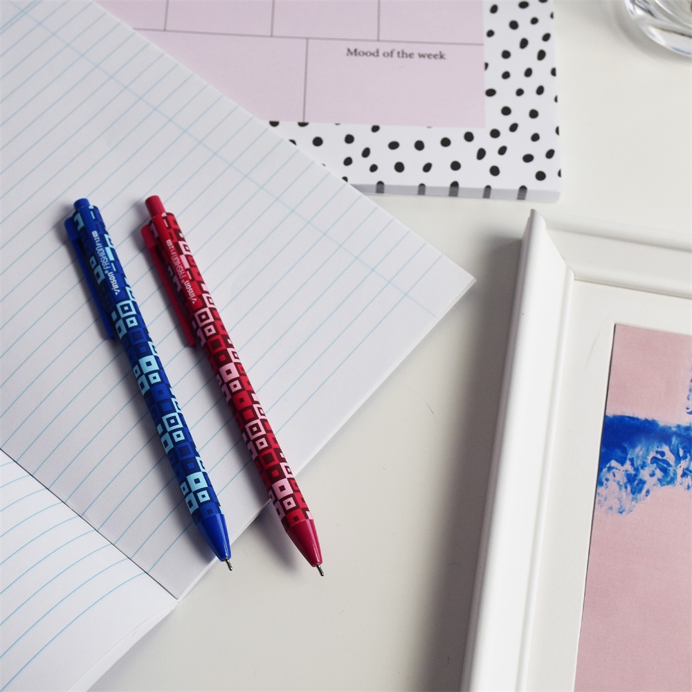 Golyóstoll nyomógombos 0,7mm Vinson Graphic F12 vegyes test displ 24 db/display - Image 3