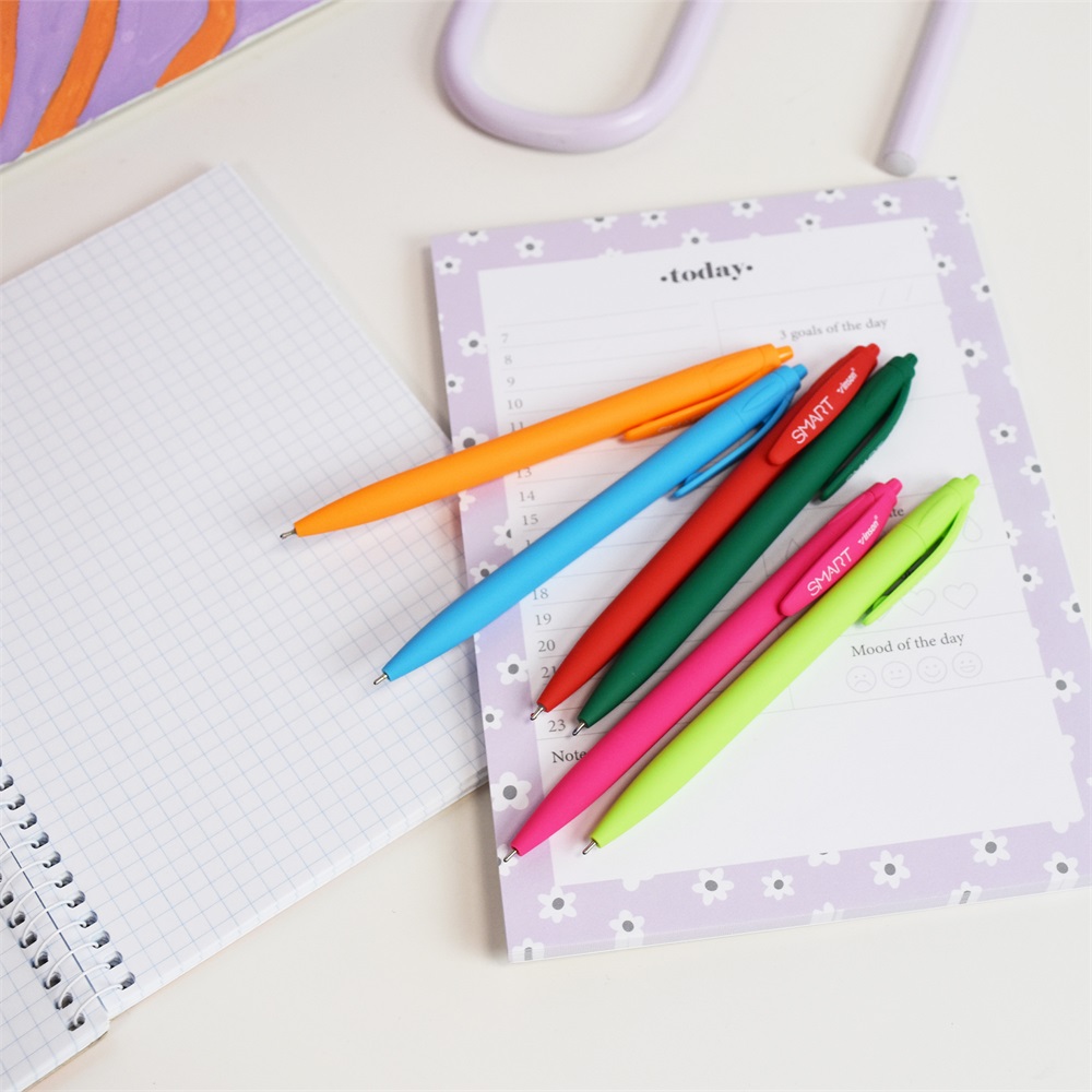 Golyóstoll nyomógombos 0,7mm Vinson Smart R1 vegyes test displ 36 db/display - Image 3