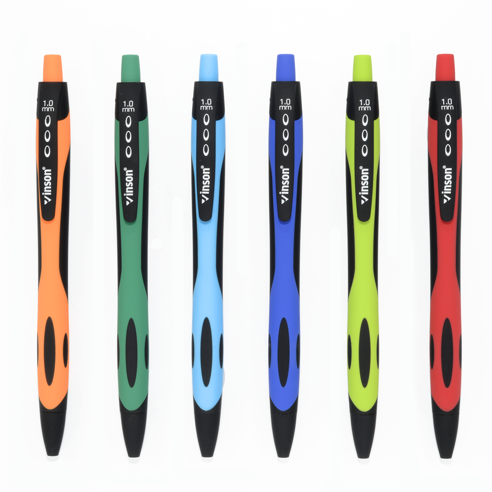 Golyóstoll nyomógombos 1,0mm Vinson Fine 1008 vegyes displ 36 db/display - Image 2