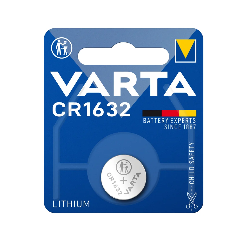 Gombelem CR1632 1db/csomag, Varta