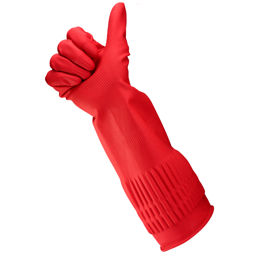 Gumikesztyű extra hosszú 38 cm-es hossz L HoReCa Bonus+ B067