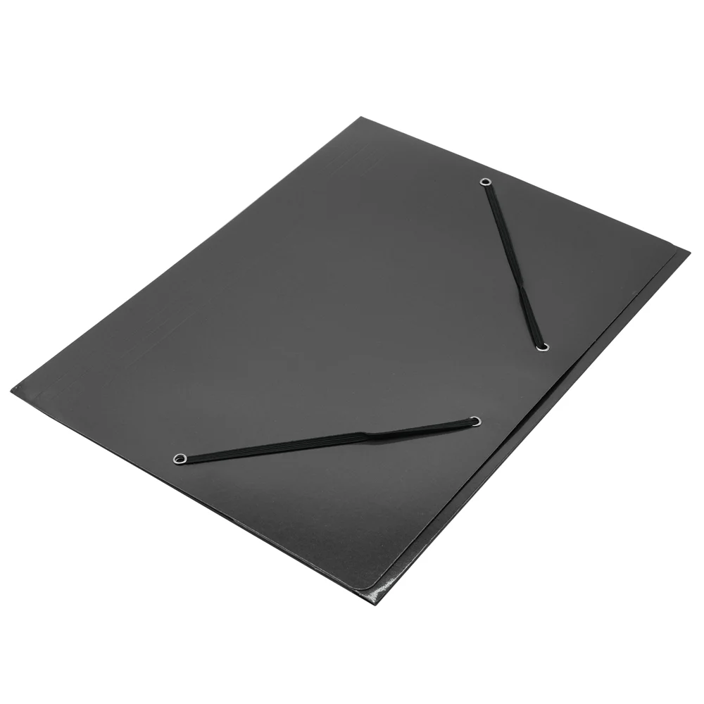 Gumis mappa A4, 400g. karton Fornax Glossy fekete - Image 2