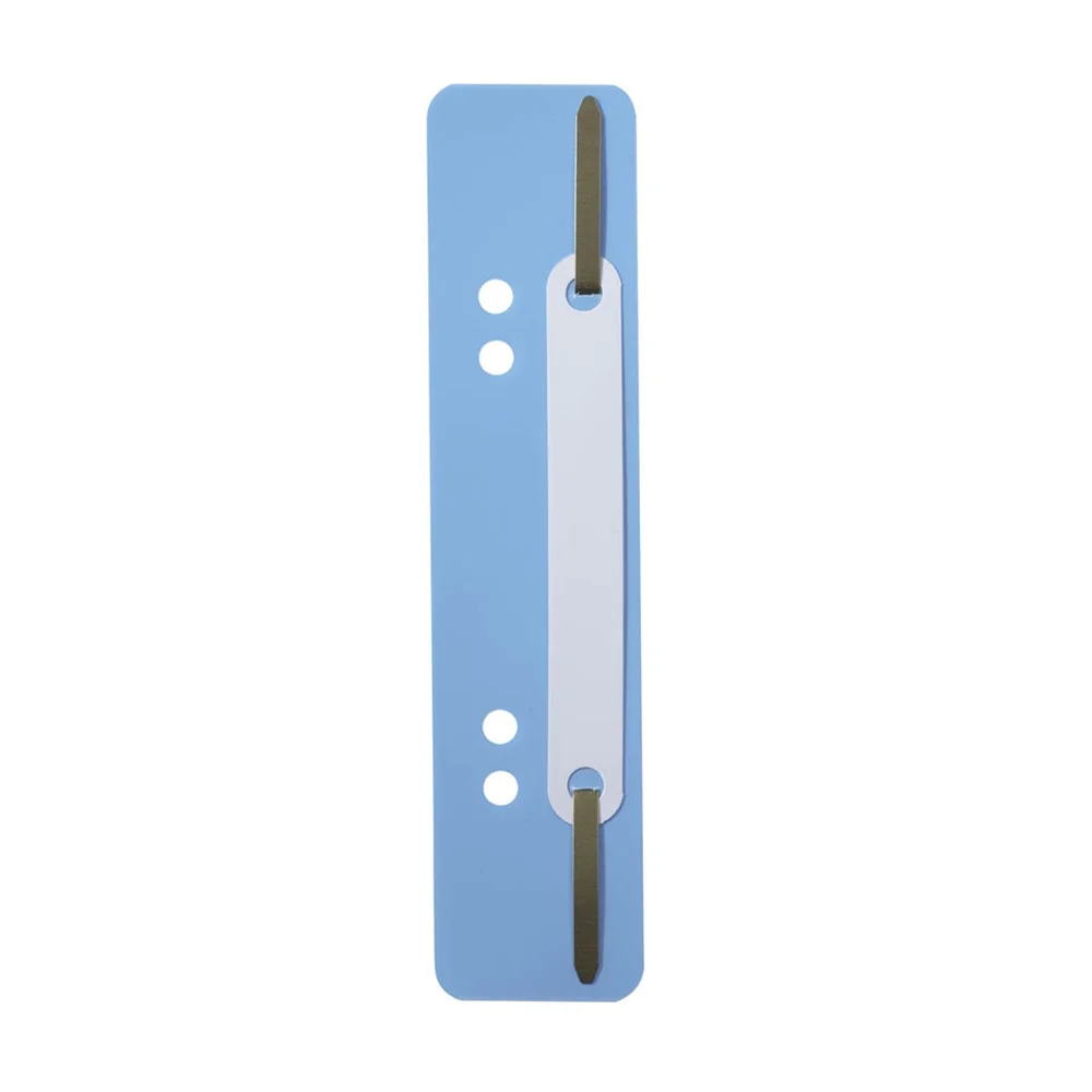 Gyorsfűző szerkezet, lefűzőlapocska, PP Durable 25 db/csomag, világoskék - Image 2