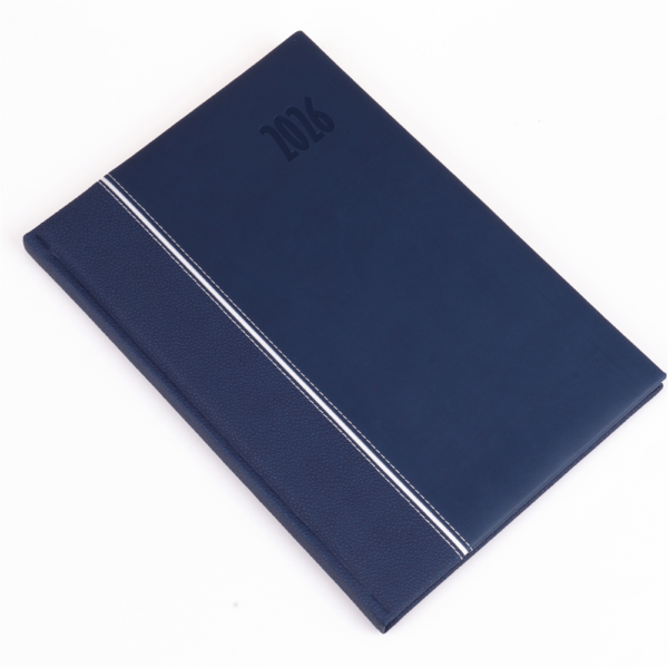 Határidőnapló Kensington B/5, heti fehér lapokkal kék Realsystem 2026.