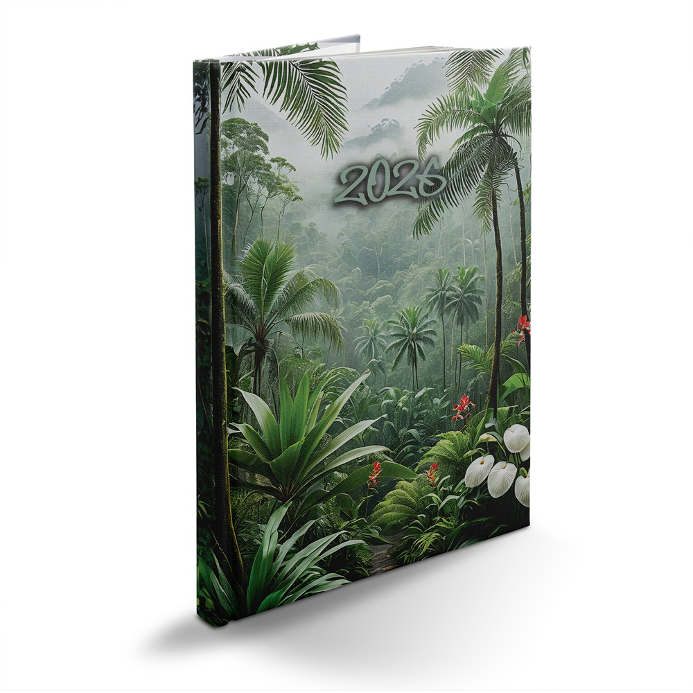 Határidőnapló Picture B/5, heti fehér lapokkal tropical Realsystem 2026.