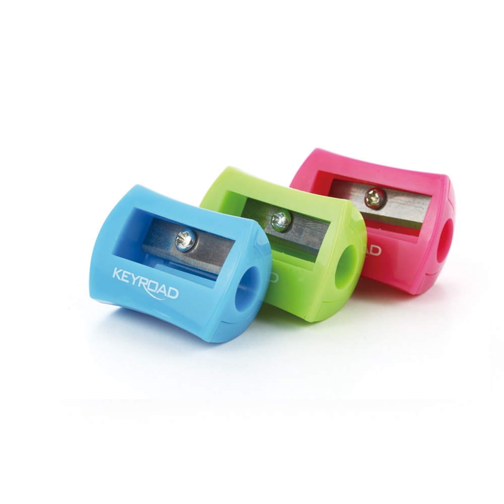 Hegyező 1 lyukú 3 db/bliszter Keyroad Cute vegyes színek - Image 2