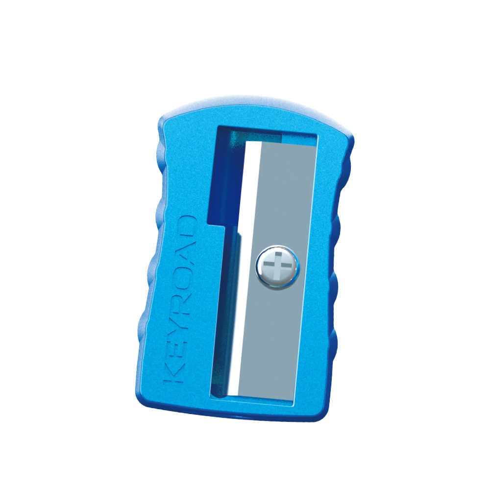 Hegyező 1 lyukú fém 2 db/bliszter Keyroad Metal Colourful vegyes színek - Image 2