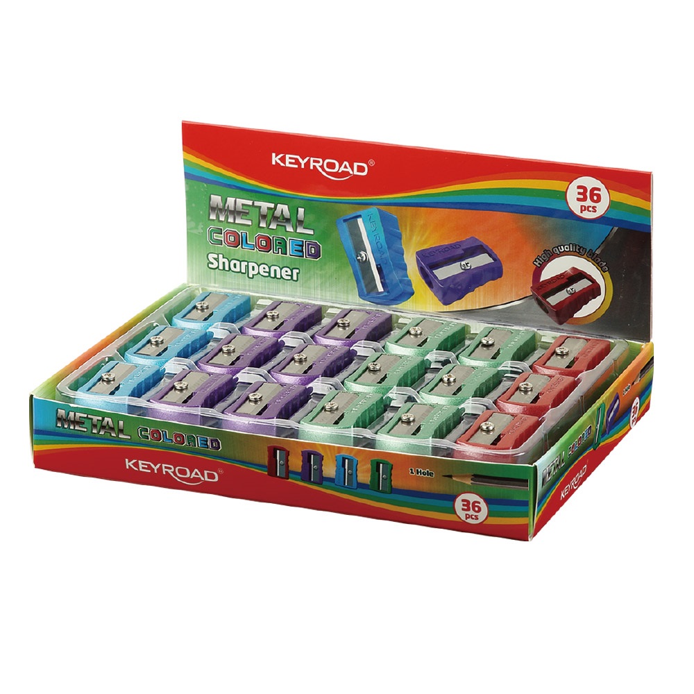 Hegyező 1 lyukú fém 36 db/display Keyroad Metal Colourful vegyes színek - Image 2
