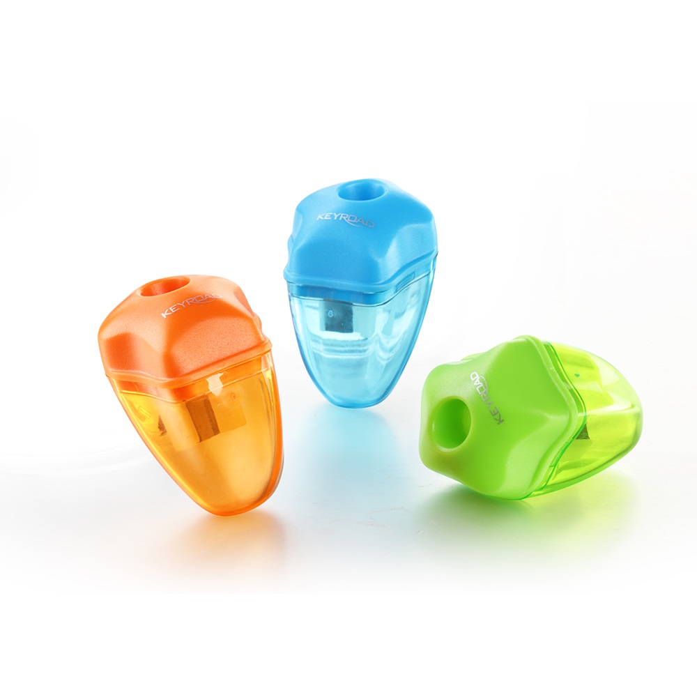 Hegyező 1 lyukú tartályos 24 db/display Keyroad Starfish vegyes színek - Image 3