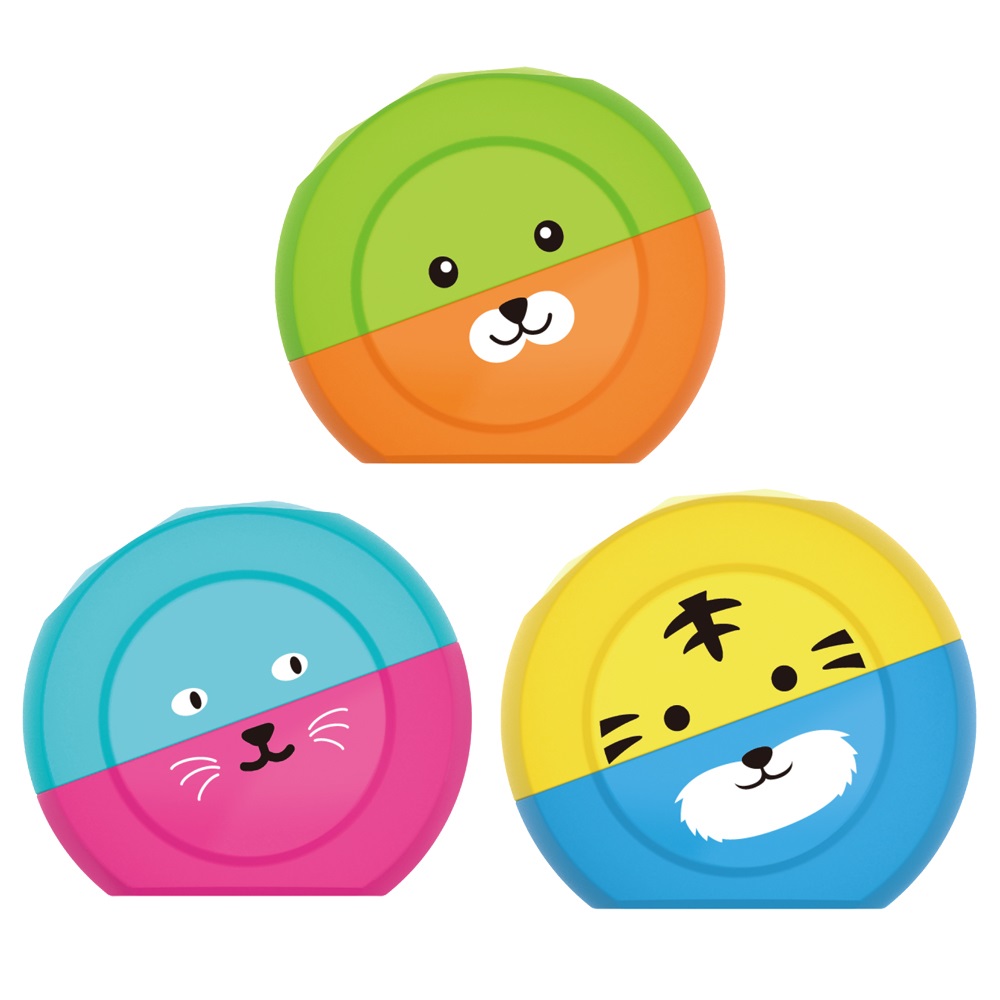 Hegyező, 2 lyukú, 1 db/bliszter, Keyroad Speedy Snail, vegyes színek - Image 2