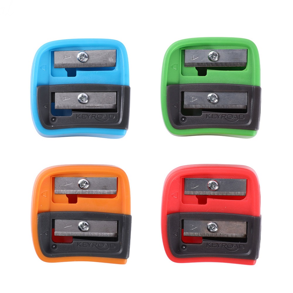 Hegyező, 2 lyukú, 2 db/bliszter, Keyroad Dou-Power, vegyes színek - Image 2