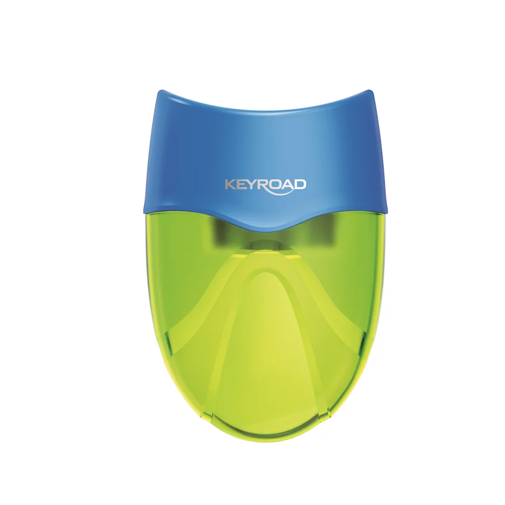 Hegyező 2 lyukú tartályos 12 db/display Keyroad Mellow vegyes színek - Image 3