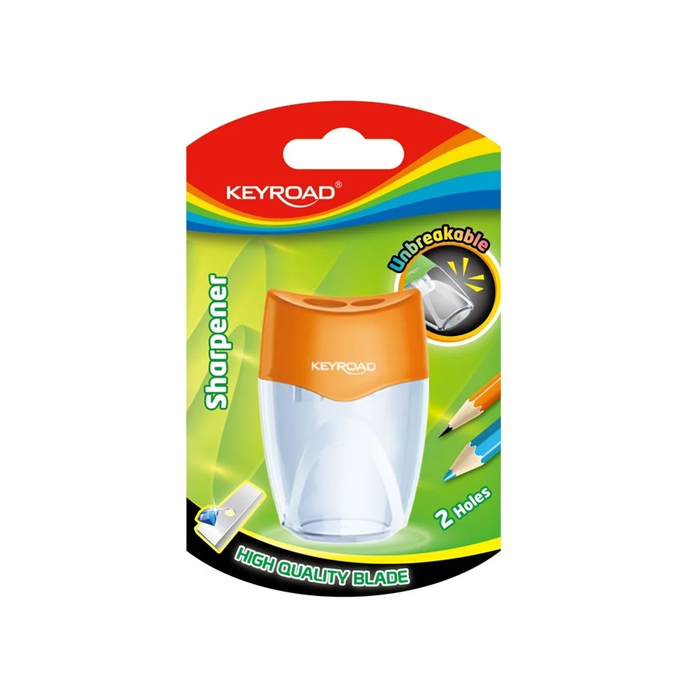 Hegyező 2 lyukú tartályos Keyroad Mellow 2 vegyes színek - Image 2