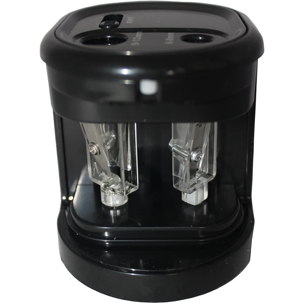 Hegyező asztali 2 lyukú elektromos elemes és USB adapterrel működtethető EG5161 Eagle fekete - Image 3