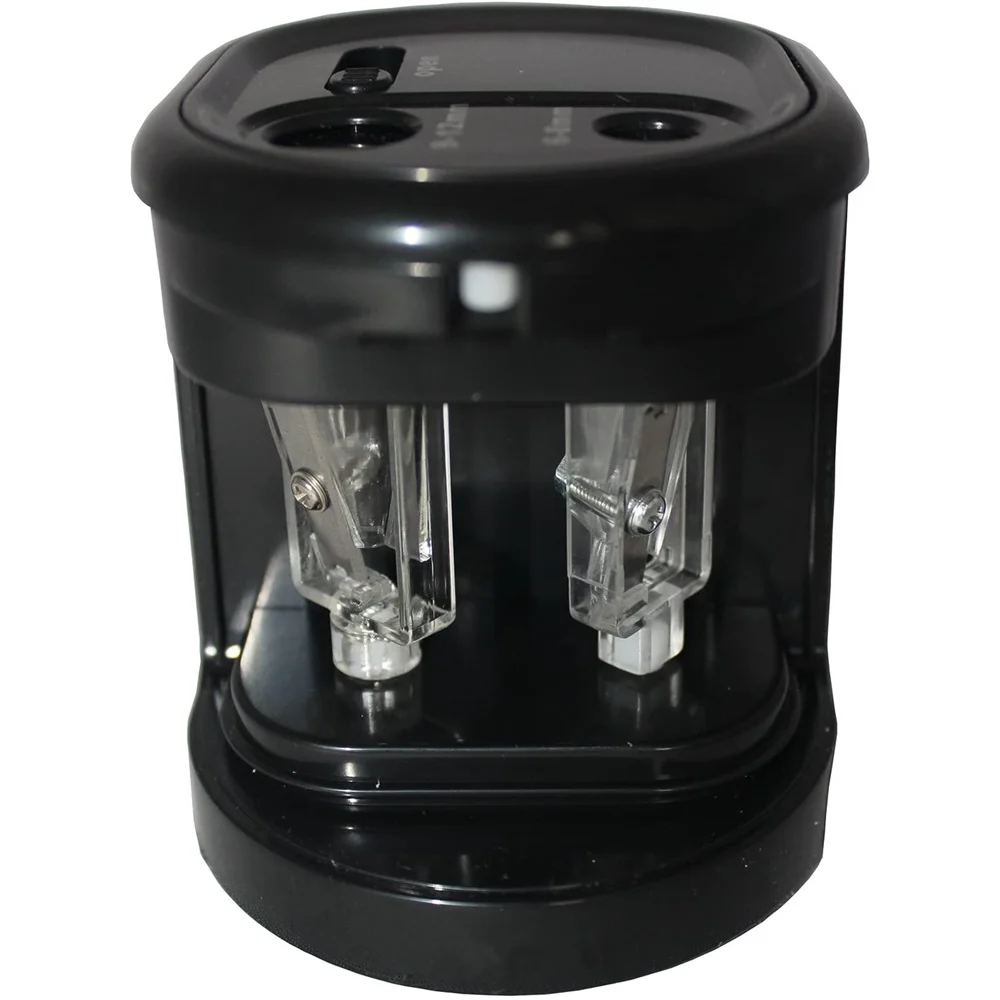 Hegyező asztali 2 lyukú elektromos elemes és USB adapterrel működtethető EG5161 Eagle fekete - Image 3