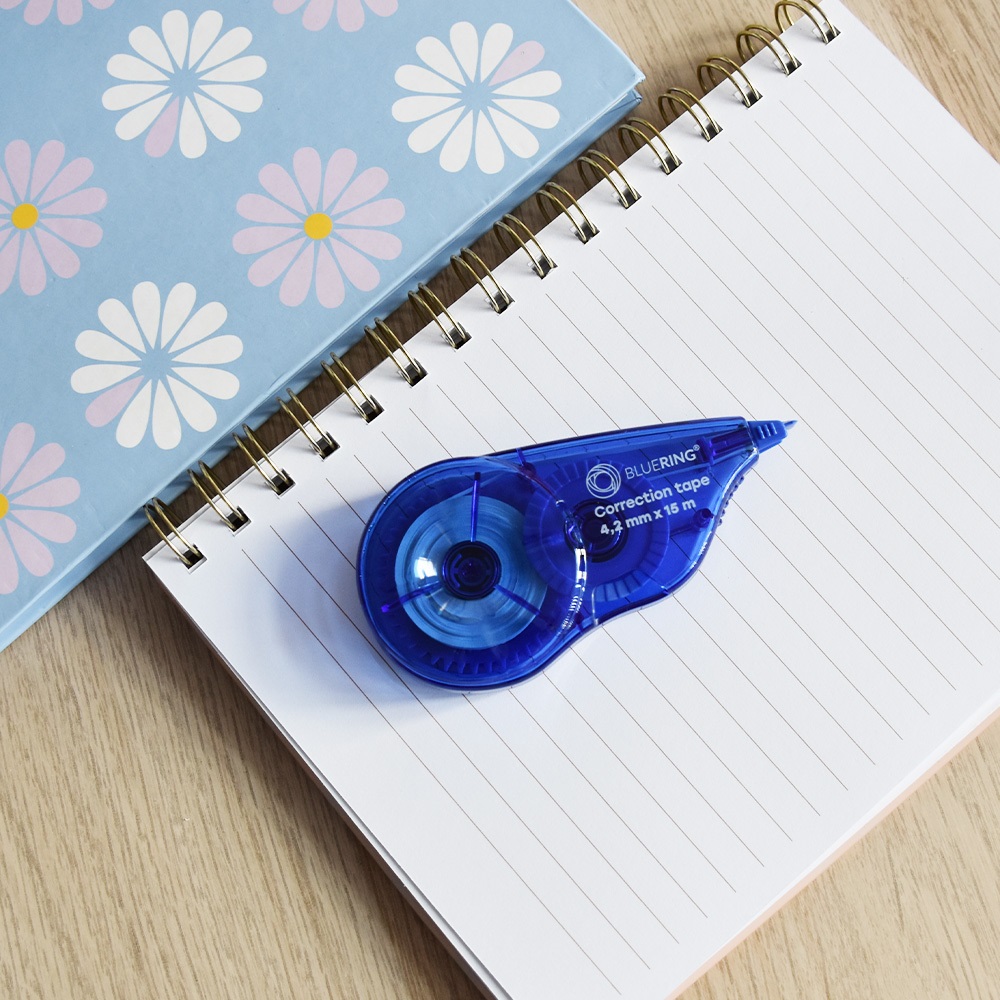 Hibajavító roller 4,2mmx15 m eldobható Compact Bluering® - Image 4