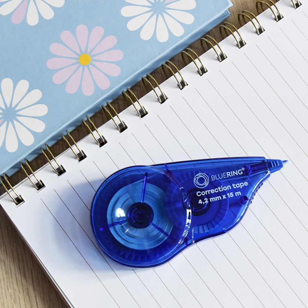 Hibajavító roller 4,2mmx15 m eldobható Compact Bluering® - Image 5