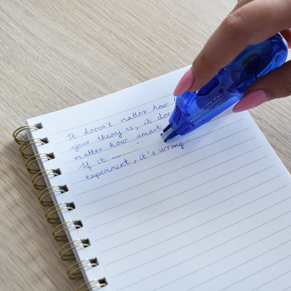 Hibajavító roller 4,2mmx15 m eldobható Compact Bluering® - Image 7