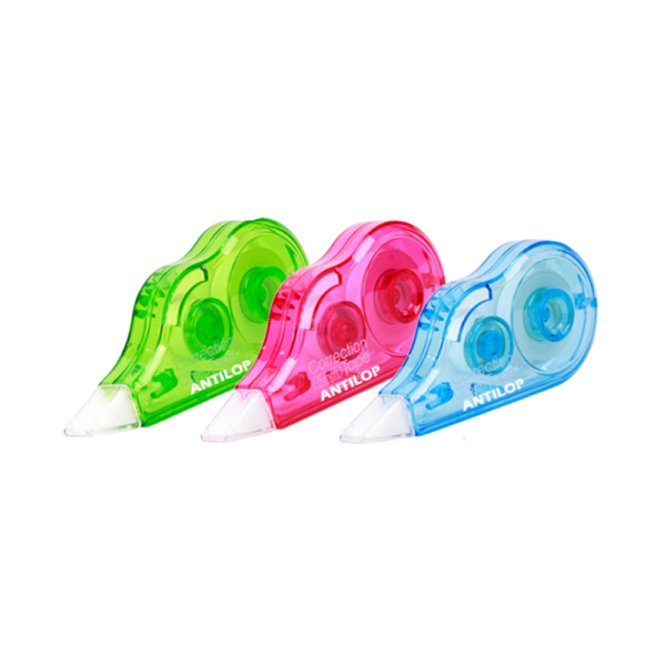 Hibajavító roller 5mmx5,5m eldobható Compact áttetszó test Antilop