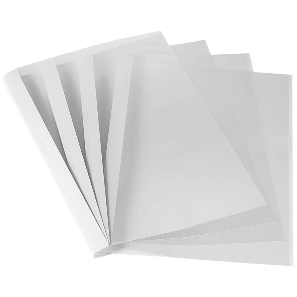 Hőkötő borító, A4, 12mm, 101-120lap, Fellowes® Standard, 100 db/csomag, fehér