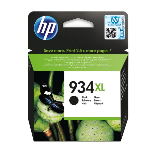 Hp 934XL/C2P23AE tintapatron black ORIGINAL
