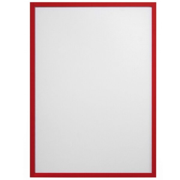 Infókeret A4, mágneses ITSA4M 01 Franken piros