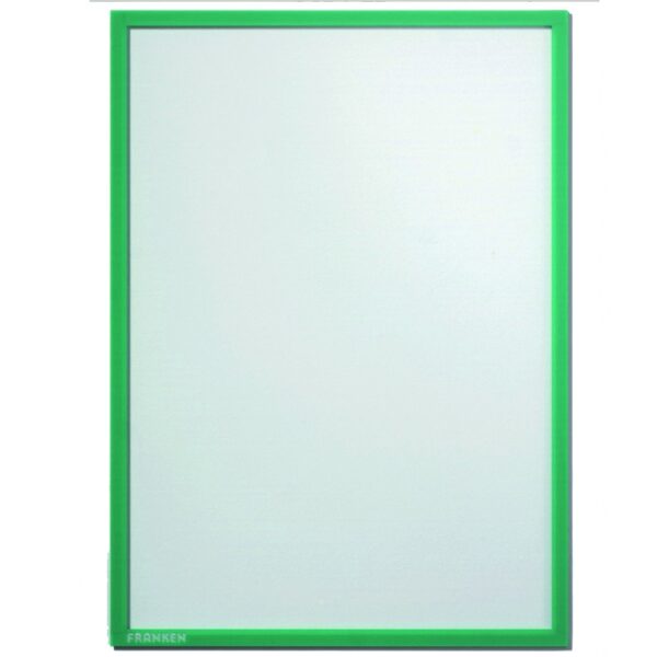Infókeret A4, mágneses ITSA4M 02 Franken zöld