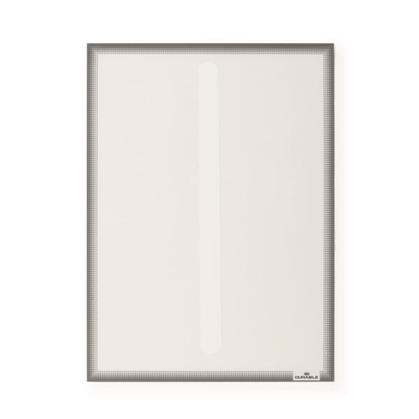 Információs tasak A4, statikus rögzítés Durable