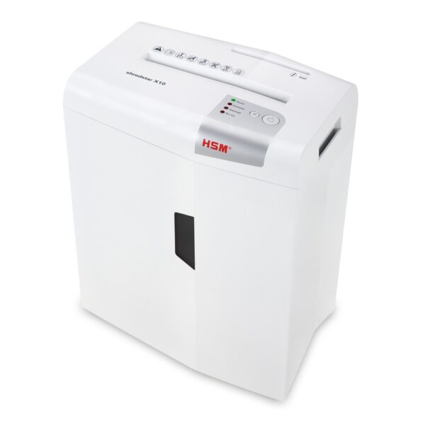 Iratmegsemmisítő 10lap 4,5x30mm, Hsm Shredstar X10
