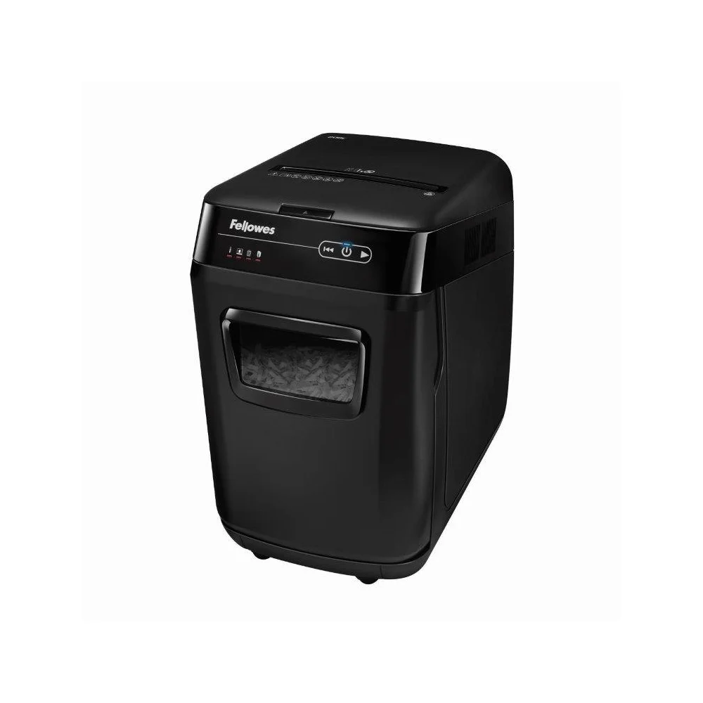 Iratmegsemmisítő, 180lap, konfetti vágás 4x38mm, Fellowes® AutoMax 200C - Image 2