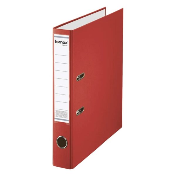 Iratrendező A4 5,5cm, Fornax Master piros