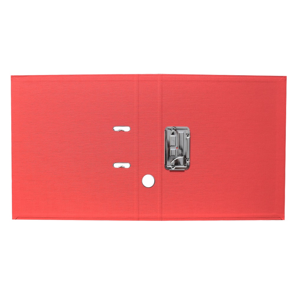 Iratrendező A4, 5cm, két oldalt PP borítás,lapraszerelt, Bluering® Premium piros - Image 2