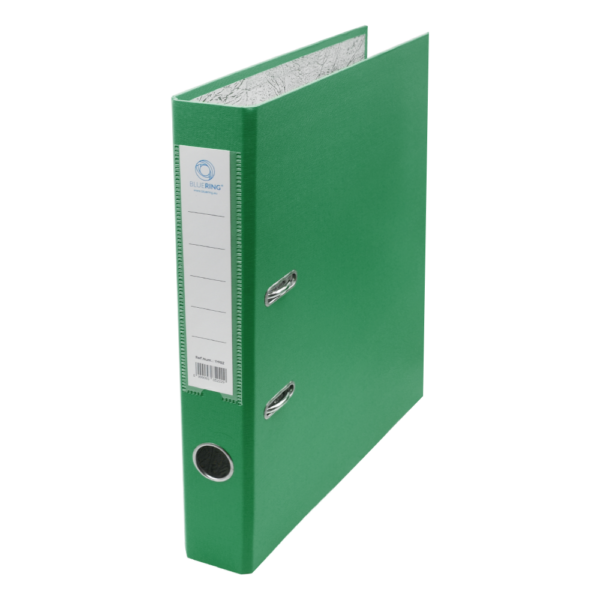 Iratrendező A4, 5cm, két oldalt PP borítás,lapraszerelt, Bluering® Premium zöld