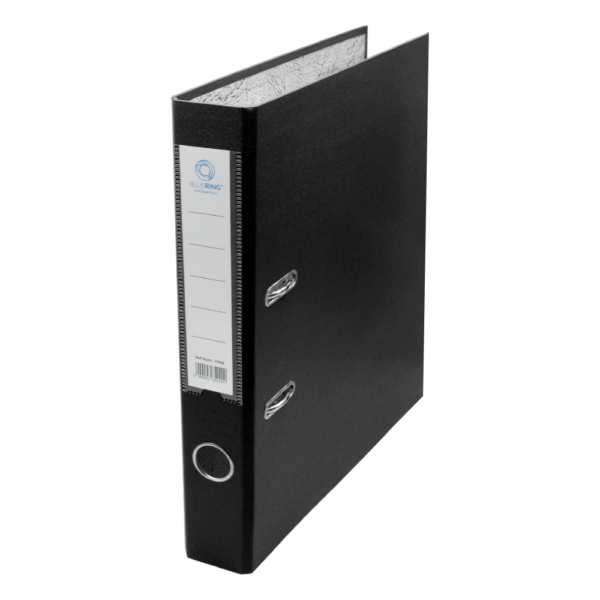 Iratrendező A4, 5cm,lapraszerelt, Bluering® Smart fekete