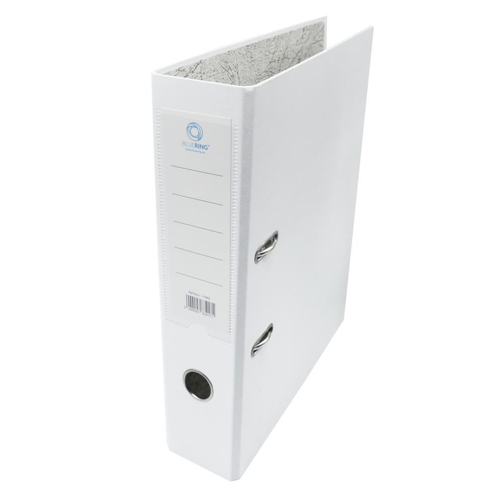 Iratrendező A4, 7,5cm, két oldalt PP borítás,lapraszerelt, Bluering® Premium fehér