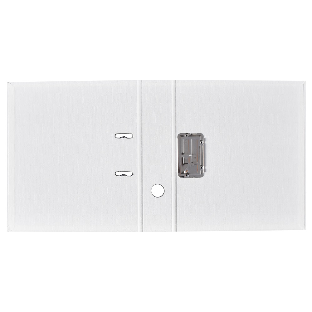 Iratrendező A4, 7,5cm, két oldalt PP borítás,lapraszerelt, Bluering® Premium fehér - Image 2