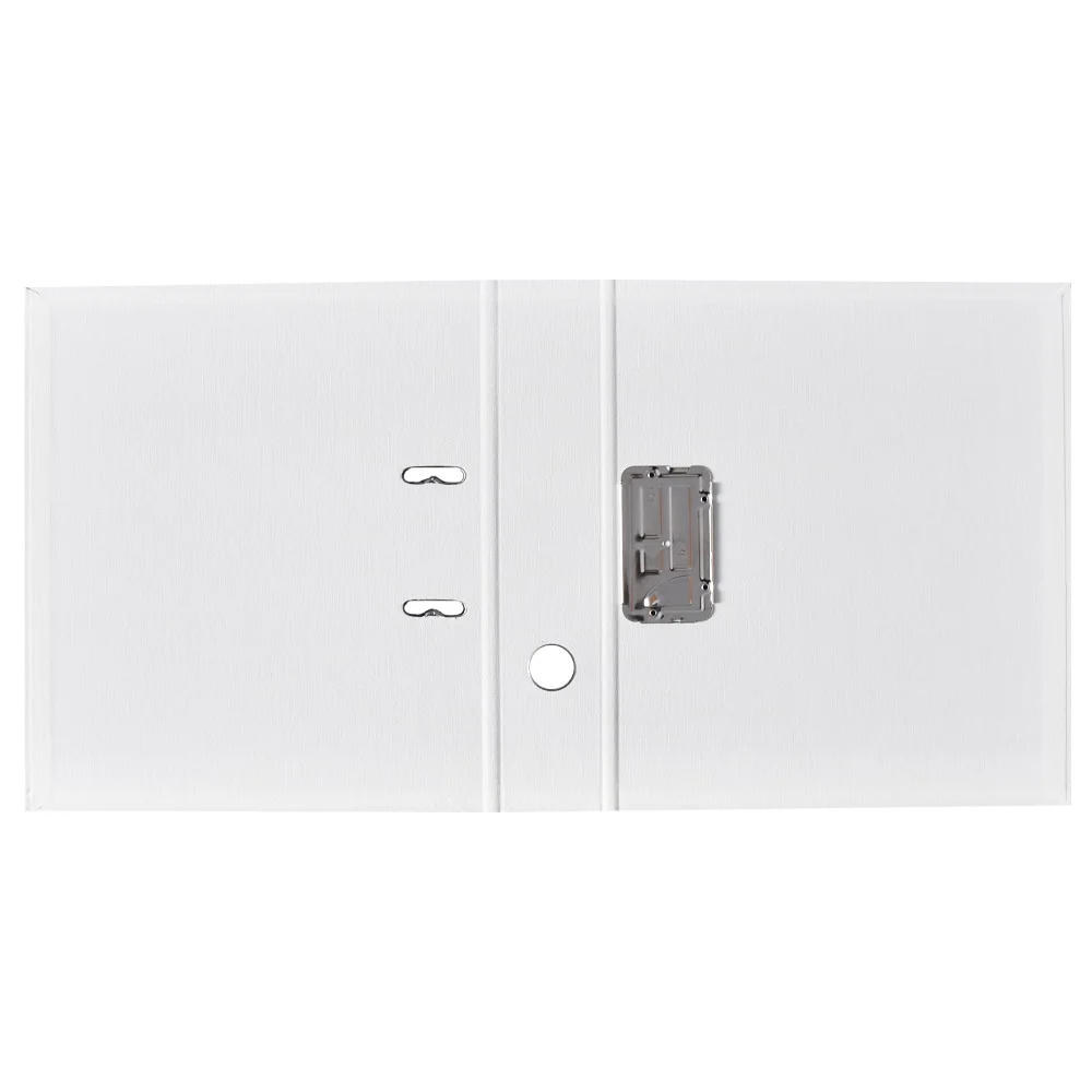 Iratrendező A4, 7,5cm, két oldalt PP borítás,lapraszerelt, Bluering® Premium fehér - Image 2