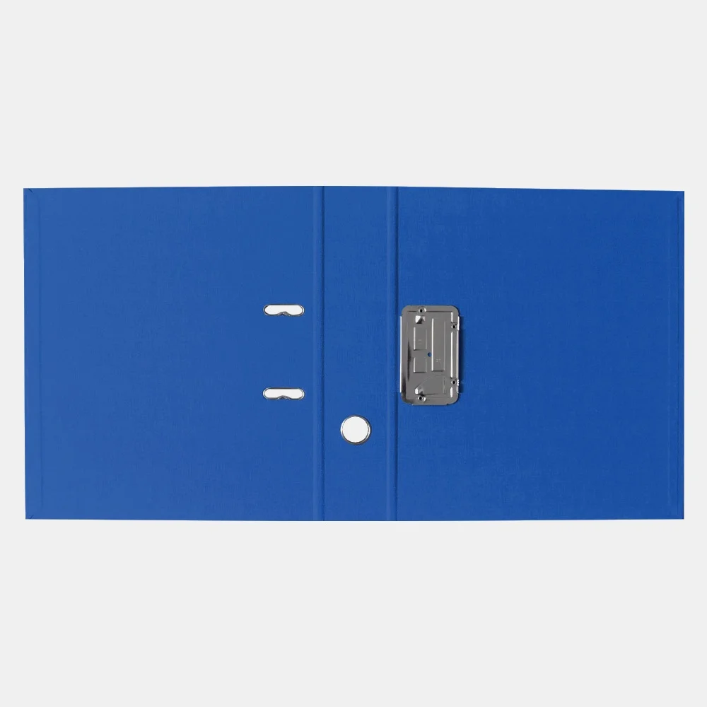 Iratrendező A4, 7,5cm, két oldalt PP borítás,lapraszerelt, Bluering® Premium kék - Image 2