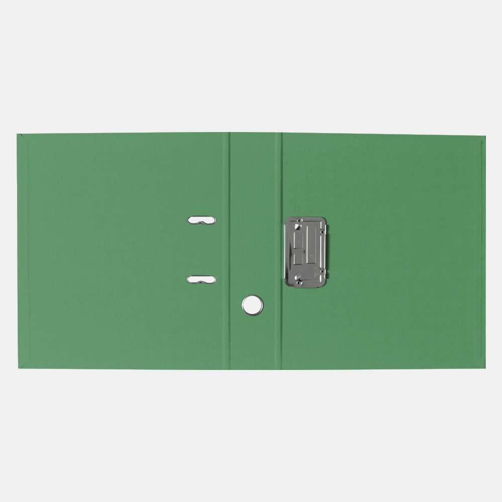 Iratrendező A4, 7,5cm, két oldalt PP borítás,lapraszerelt, Bluering® Premium zöld - Image 2