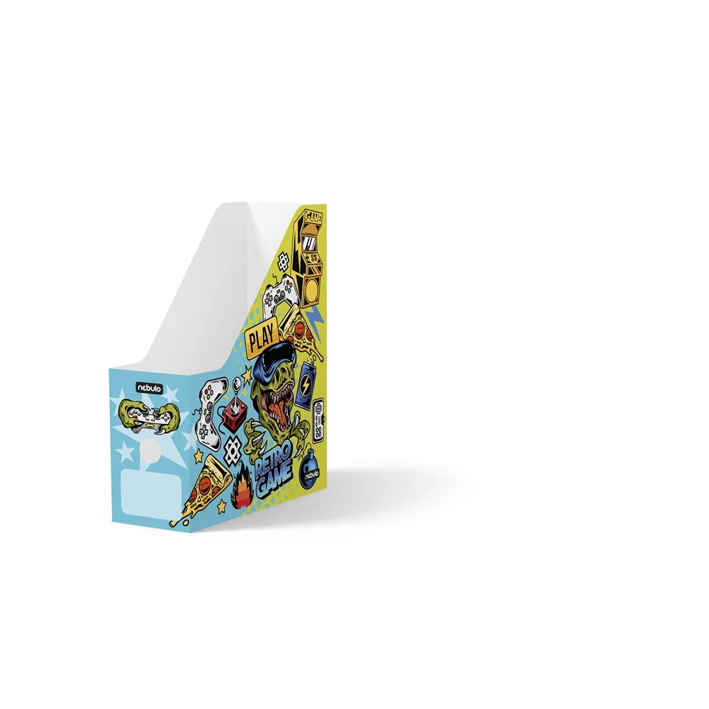 Irtattartó papucs 9 cm, karton, Gamer, Nebulo