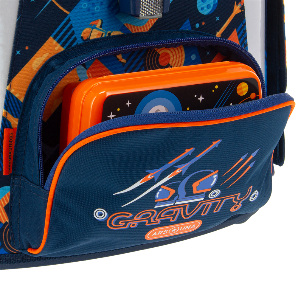 Iskolatáska ergonómiai, fiús kompakt easy mágneszáras Ars Una GRAVITY - Image 9