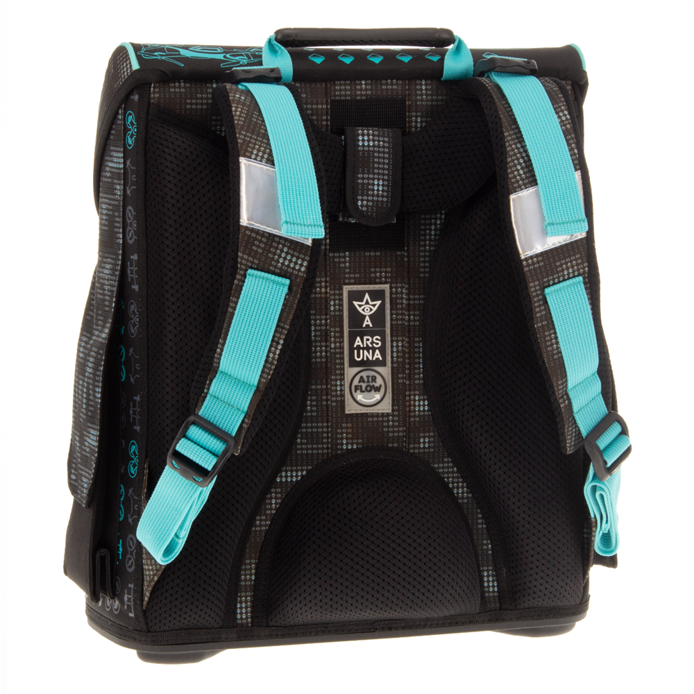 Iskolatáska ergonómiai, fiús, kompalt easy mágneszáras Ars Una DRONE RACER (5131) 22 - Image 2