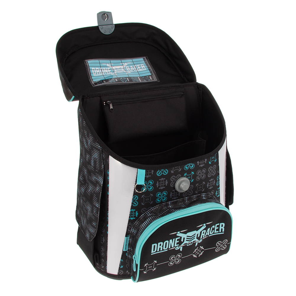 Iskolatáska ergonómiai, fiús, kompalt easy mágneszáras Ars Una DRONE RACER (5131) 22 - Image 6