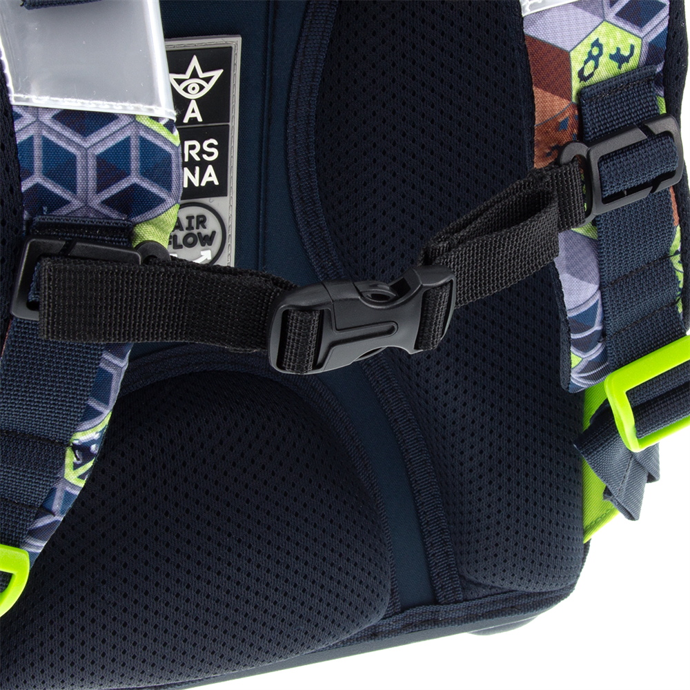 Iskolatáska ergonómiai, fiús, kompalt easy mágneszáras Ars Una GEEK (5065) 21 - Image 5