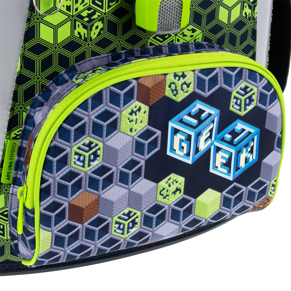 Iskolatáska ergonómiai, fiús, kompalt easy mágneszáras Ars Una GEEK (5065) 21 - Image 8