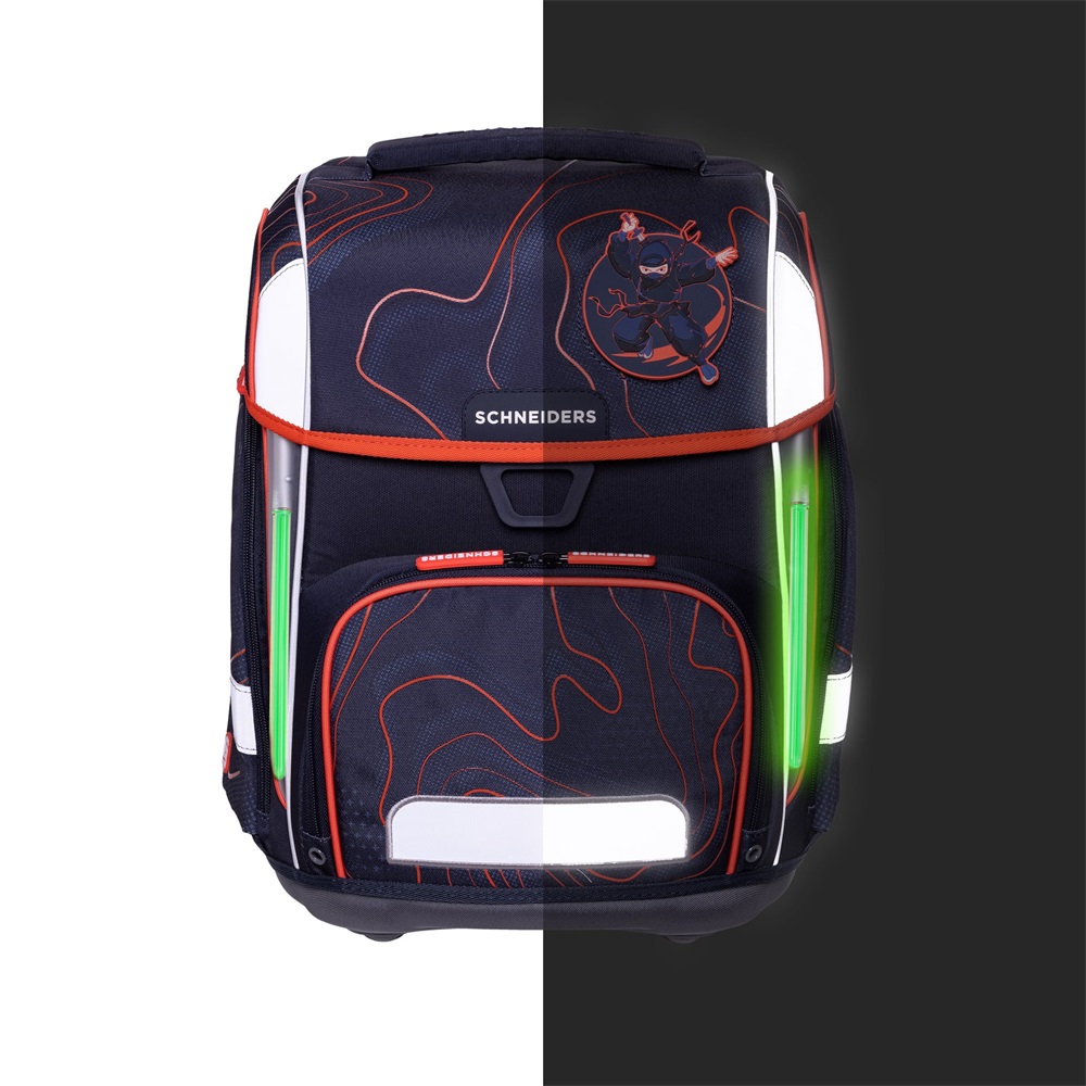 Iskolatáska ergonómikus, fiús 9 részes szett Ninja Revenge Schneiders - Image 2